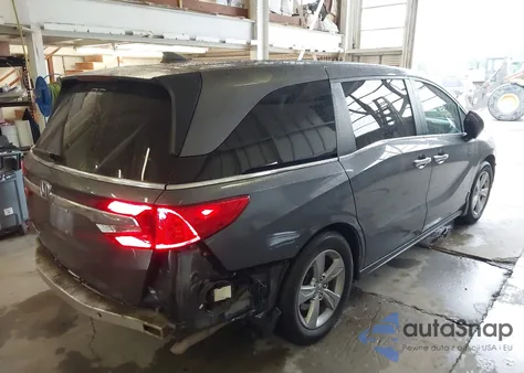 2020 Honda Odyssey Ex-L/Ex-L W/Navi Res from USA, damaged, VIN 5FNRL6H73LB071587